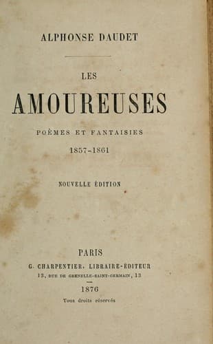 Tapa de Les amoureuses