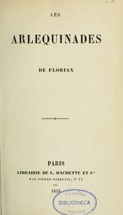 Tapa de Les arlequinades de Florian