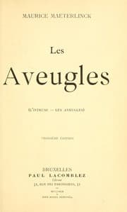 Tapa de Les aveugles (L'intruse