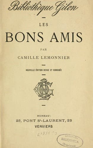 Tapa de Les bons amis