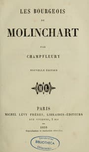 Tapa de Les bourgeois de Molinehart