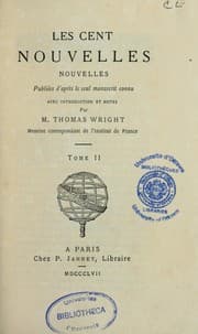 Tapa de Les Cent nouvelles nouvelles