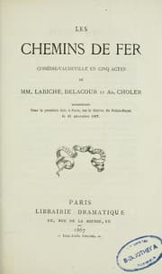 Tapa de Les chemins de fer