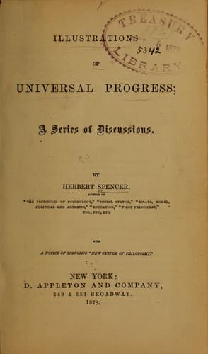 Tapa de Illustrations of universal progress