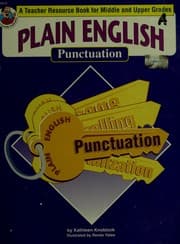 Tapa de Plain English series