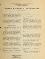 Tapa de Prevention of rancidity in farm butter