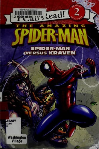 Tapa de Spider-man versus Kraven