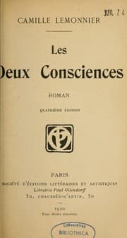 Tapa de Les deux consciences
