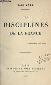 Tapa de Les disciplines de la France