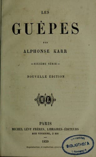 Tapa de Les guêpes