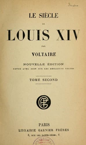 Tapa de Le siècle de Louis XIV