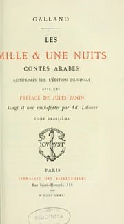 Tapa de Les Mille & une nuits