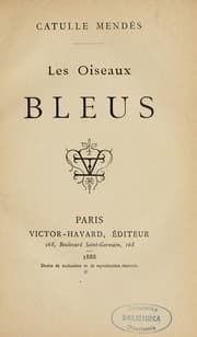Tapa de Les oiseaux bleus
