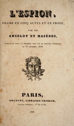 Tapa de L'espion