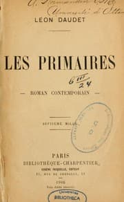 Tapa de Les primaires