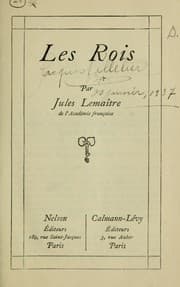 Tapa de Les rois