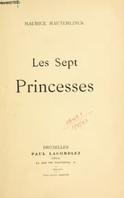 Tapa de Les sept princesses