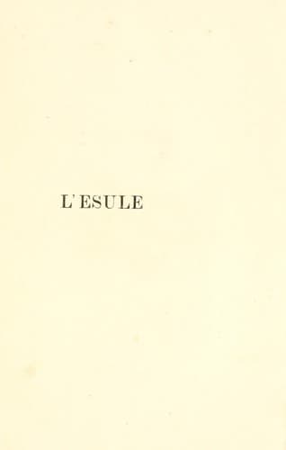 Tapa de L' esule