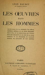 Tapa de Les œuvres dans les hommes