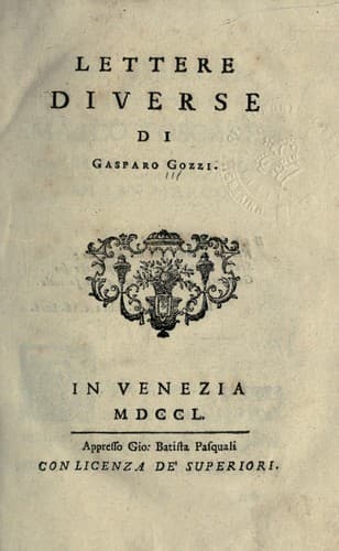 Tapa de Lettere diverse
