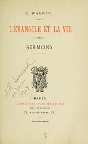 Tapa de L'evangile et la vie