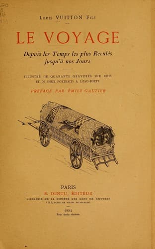 Tapa de Le voyage