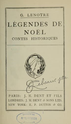 Tapa de Légendes de Noël
