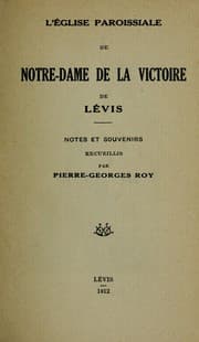 Tapa de L'église paroissiale de Notre-Dame de la Victoire de Lévis