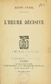 Tapa de L'heure décisive
