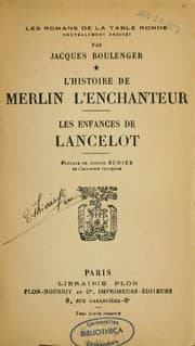 Tapa de L'hitoire de Merlin l'enchanteur