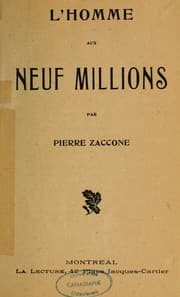 Tapa de L'Homme aux neuf millions