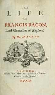 Tapa de The life of Francis Bacon, Lord Chancellor of England