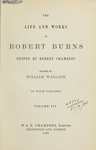 Tapa de Life and works