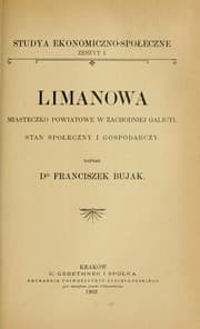 Tapa de Limanowa, miasteczko powiatowe w Zachodniej Galicyi