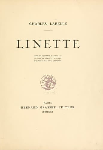 Tapa de Linette
