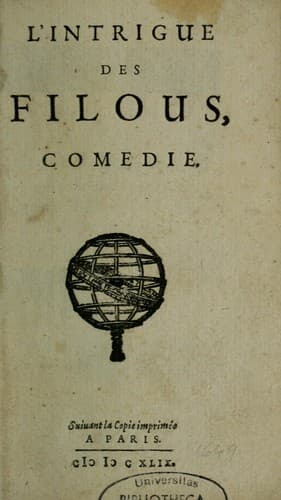 Tapa de L'intrigue des filous