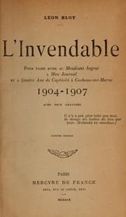 Tapa de L'Invendable ... 1904-1970