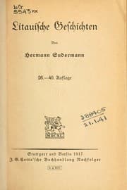 Tapa de Litauische Geschichten