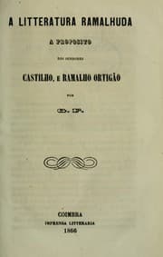 Tapa de A litteratura ramalhuda