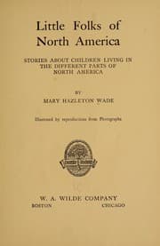 Tapa de Little folks of North America