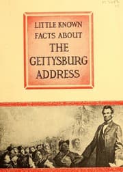 Tapa de Little known facts about the Gettysburg Address