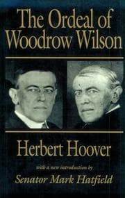 Tapa de The ordeal of Woodrow Wilson