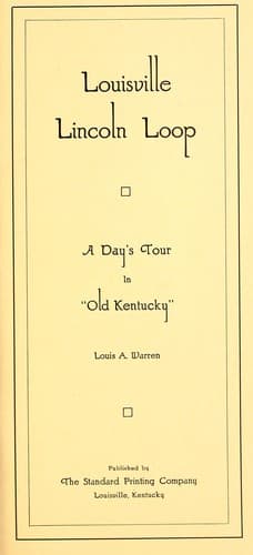 Tapa de Louisville Lincoln loop