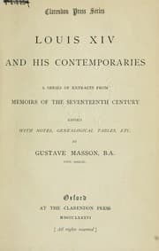 Tapa de Louis XIV and his contemporaries