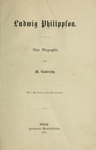 Tapa de Ludwig Philippson