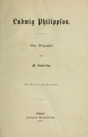 Tapa de Ludwig Philippson