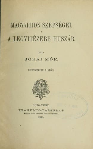 Tapa de Magyarhon szépségei