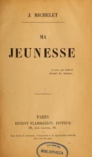 Tapa de Ma jeunesse