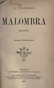 Tapa de Malombra