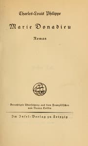 Tapa de Marie Donadieu